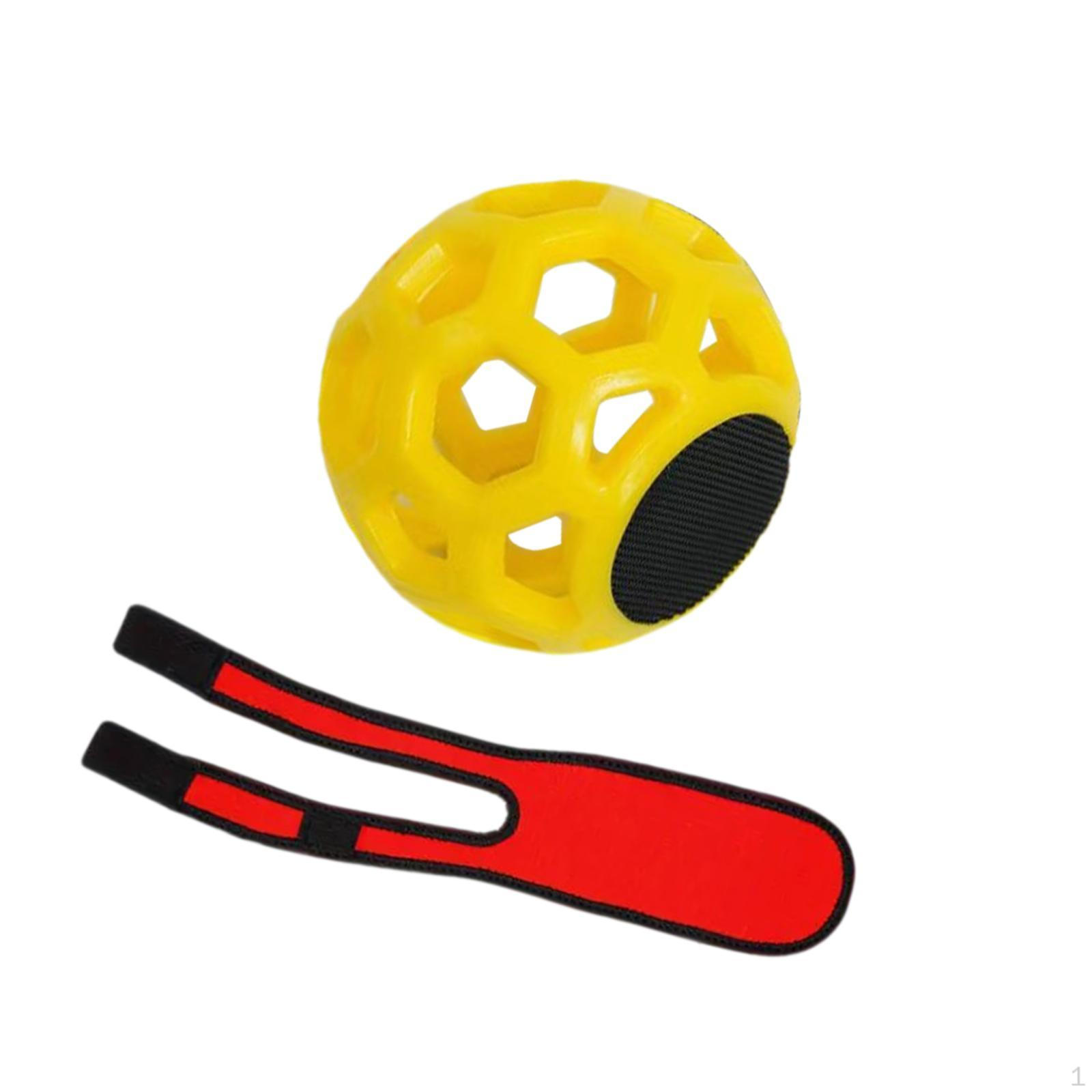 

Golf Swing , Training Aid, Gesture Correction, Portable Ball, Wrist Brace for Men And Yellow w 1 Wristband