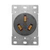 Industrial Socket NEMA 10 50P 125/250V Receptacle Outlet For Indoor and Outdoor In Residential Commercial Applications