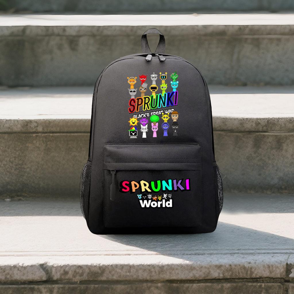 Cartoon Animation Game Backpack, Backpack Breathable, Wear-resistant And Waterproof, Gift For Boys And Girls