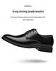 Men's 2025 Waterproof Leather Business Casual Shoes - British Style, Soft Sole