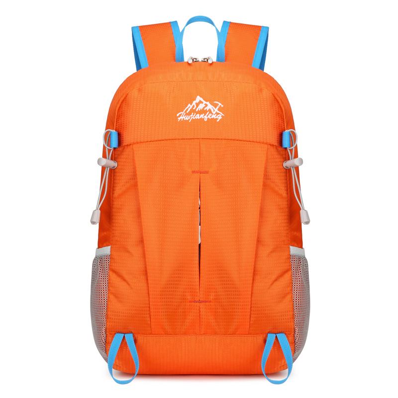 New Lightweight Foldable Outdoor Backpack: Large Capacity, Fashionable Travel Mountaineering & Student School Bag