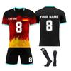 Personalised Shirts Kit Mens Girls With Name Number Custom Football Jerseys For Boys Training Suit
