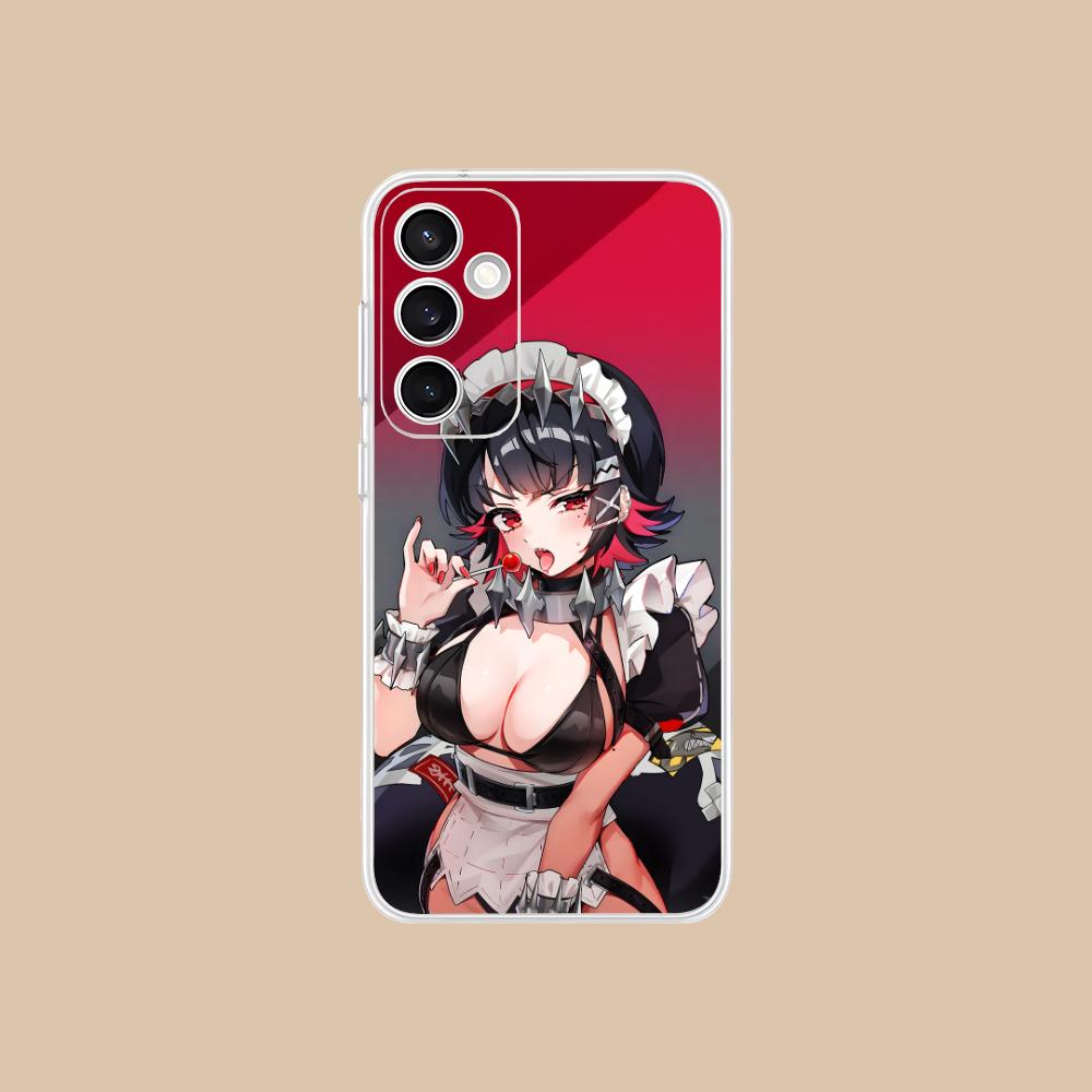 Zenless Zone Zero Ellen Joe Handyhülle für Samsung Galaxy S25 S24 S23 S22 S21Plus FE Ultra Klar Farbe Schutzhülle Luxus