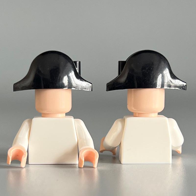 

Строительный блок из мелких частиц, аксессуары для фигурок, шапка для волос, сборка своими руками, обучающая игрушка 2528, пиратская шляпа