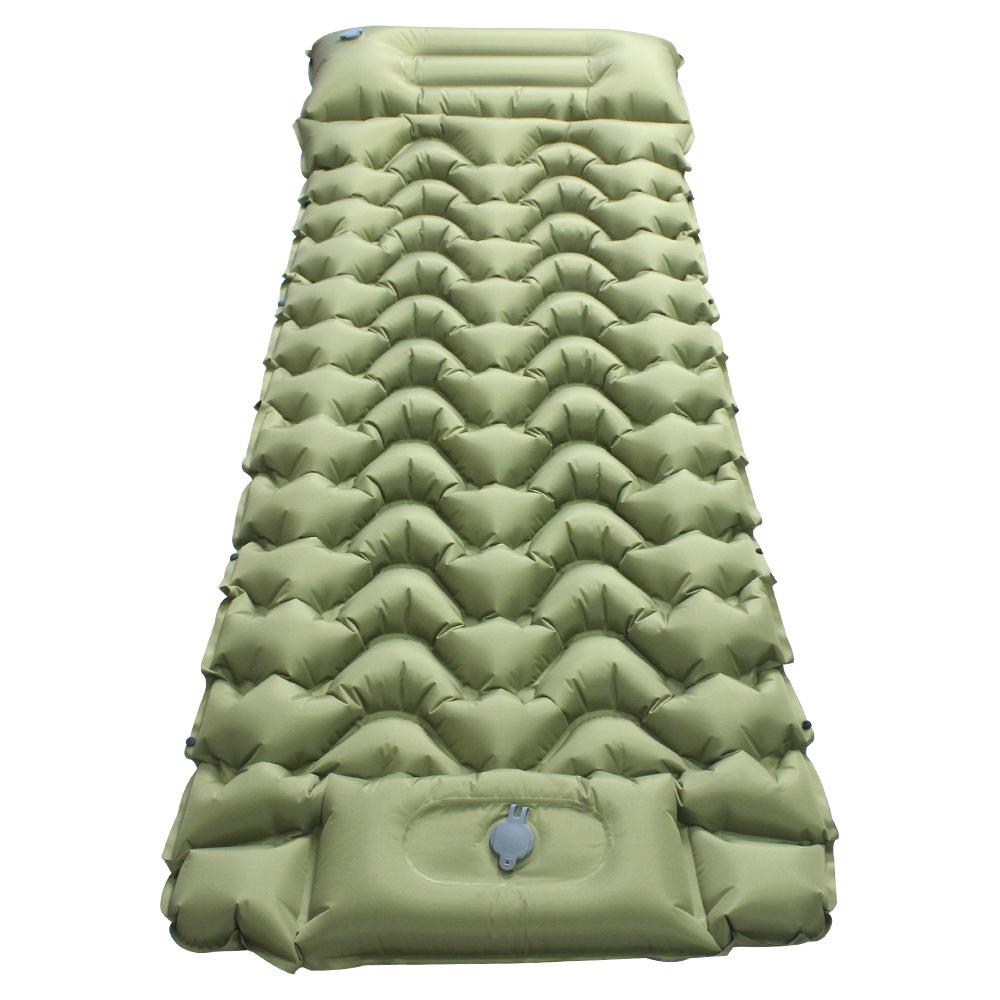 Portable TPU Inflatable Camping Mattress, Moisture-Proof