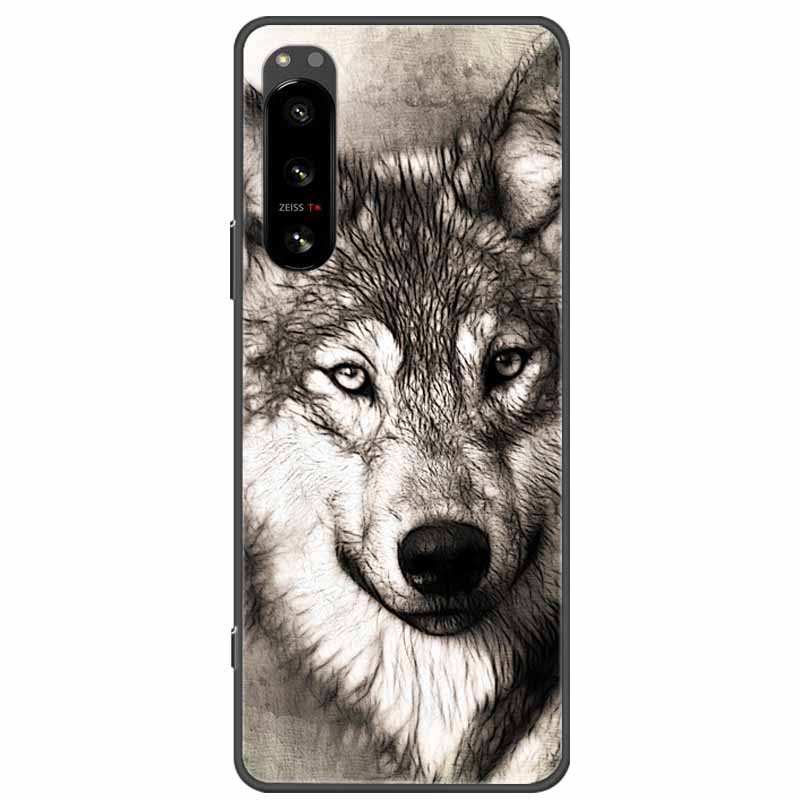For Sony Xperia 5 III Case Soft TPU Cute Cats Silicone Protective Cover for Sony Xperia 5 II Phone Cases Xperia5 Cartoon Fundas