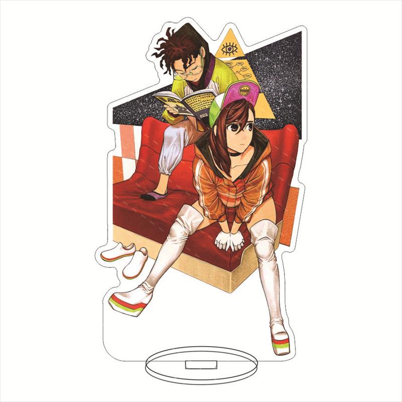 Anime DAN DA DAN  Momo Ken Aira Seiko Acrylic Figure Keychain  Cosplay Exhibition Gift  Acrylic Stand Doll Dandadan Model