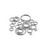 1050Pcs Stainless Steel Open Jump Rings Jewelry Making Connectors Split Rings Accessories For Diy Jewelry Findings Supplies