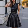 2025 Hot Selling New Fashionable French Style Sleeveless Waist Dress