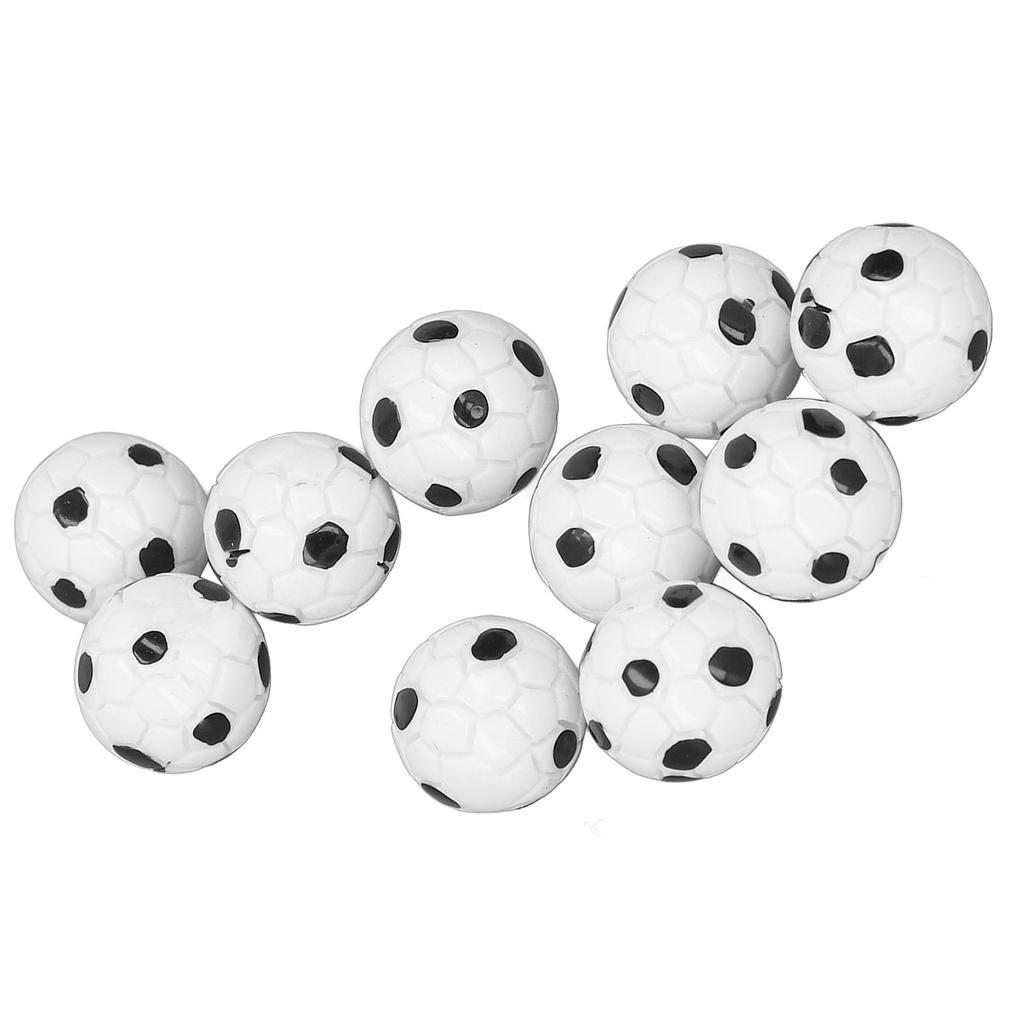 10pcs 1:12 Dollhouse Sports Football Simulation Decor Accessories Miniature Soccer Balls