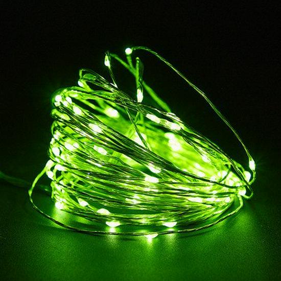 Outdoor Solar Copper Wire String Lights for Festivals and Parks