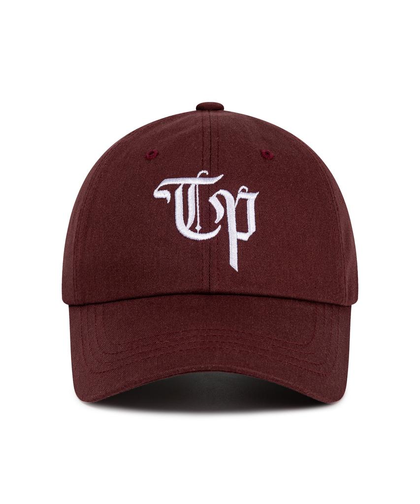 Tepoleu Gothic Symbol Ball Cap - Burgundy