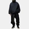 Fear of God Essentials Textured Nylon Halfzip Pullover Black Men Tops 202BT246350F