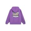Li Ning Golden Era Pattern Printed Round Neck Long Sleeve Sweatshirt Unisex Sweatshirt Berry-Purple AWDT223-1