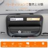 Car Sun Visor Storage Multifunctional Car Glasses Case Holder Card Storage Pouch Card Case Folder Compatible with CROWN 210 Series 220 Series Cars