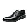 Men's British Style Pointed Toe Leather Brogue Loafers - Formal & Casual Wear
