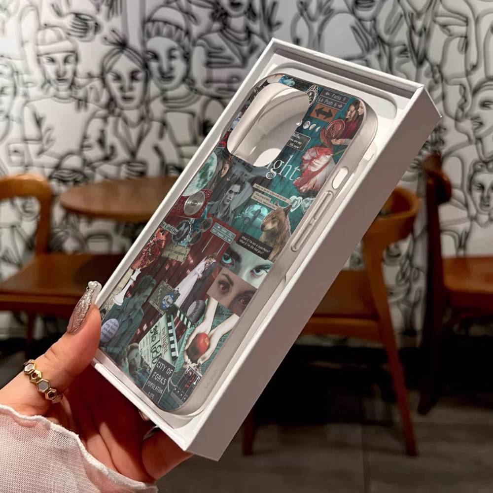 TV Twilight Isabella Edward Cullen For IPhone 17 16 15 14 Plus 13 12 11 Pro Max With Shockproof Protective Phone Cover