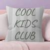 Modern Cartoon Cool Kids Club   Cushion Cover Inches Farmhouse Decor Home Throw Pillow Covers for Couch Decorations