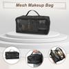 VOCOSTE Makeup Mesh Storage Large Perfect for Business Trips and Large Pouch, Pouch, Pouch, Multifunctional, Capacity, Travel, Clear,
