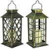 LED Solar Lantern Hanging Light Outdoor Yard Patio Garden Decor Lamp Landscape (#A)