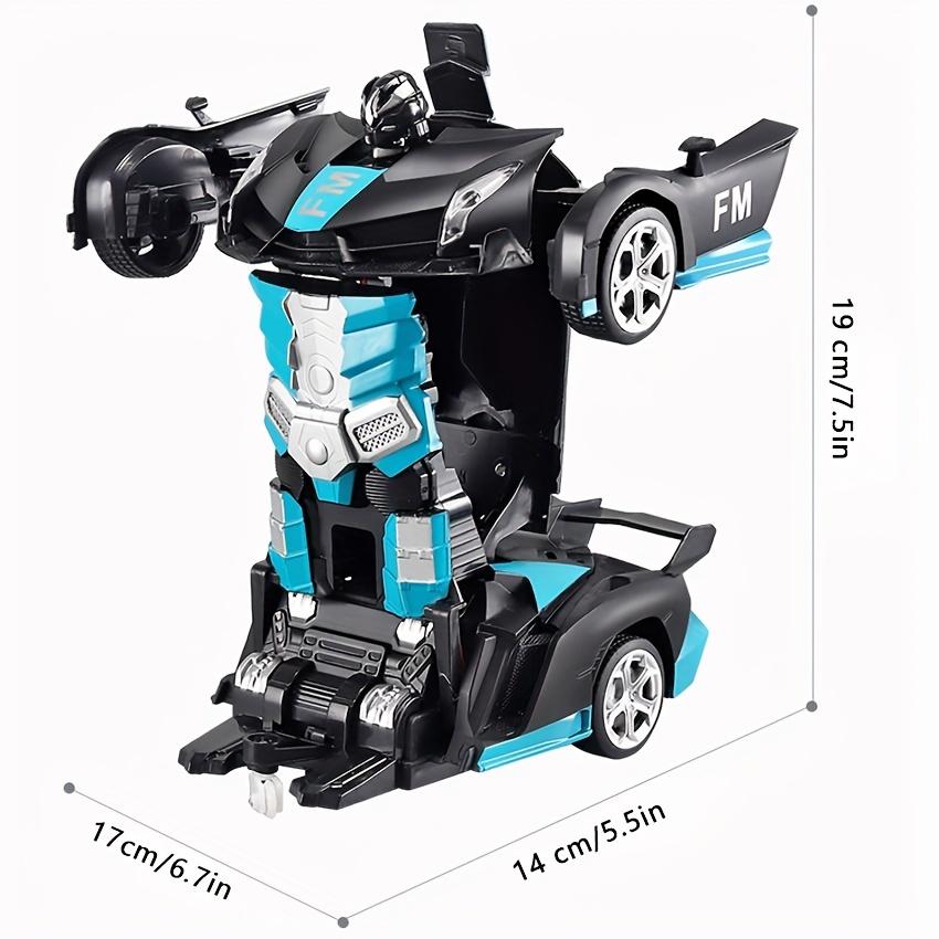 Electric RC Car 2 In 1 Transformation Robots Sports Vehicle Model Robots Boys Toys Remote Cool RC Deformation Cars Kid Toy Gifts