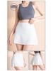 Notting Yoga Women's High Waist Pleated A-line Sport Skirt with Ice Sense Two-piece Design