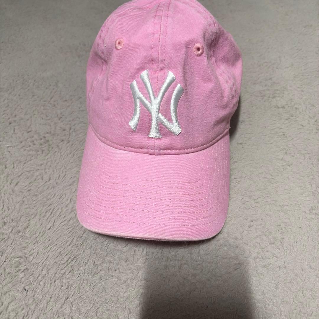 Used NewEra New York Yankees Pink Cap