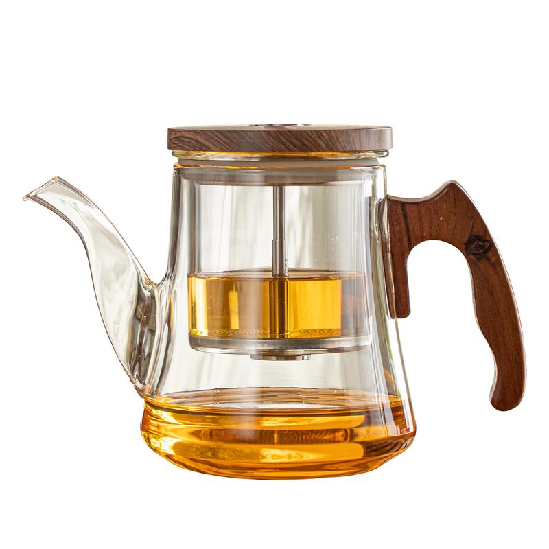 

Стеклянный чайник Ба Цянь Хан с ситечком