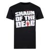 Shaun Of The Dead Mens T-shirt Logo Top Tee S-2XL Official