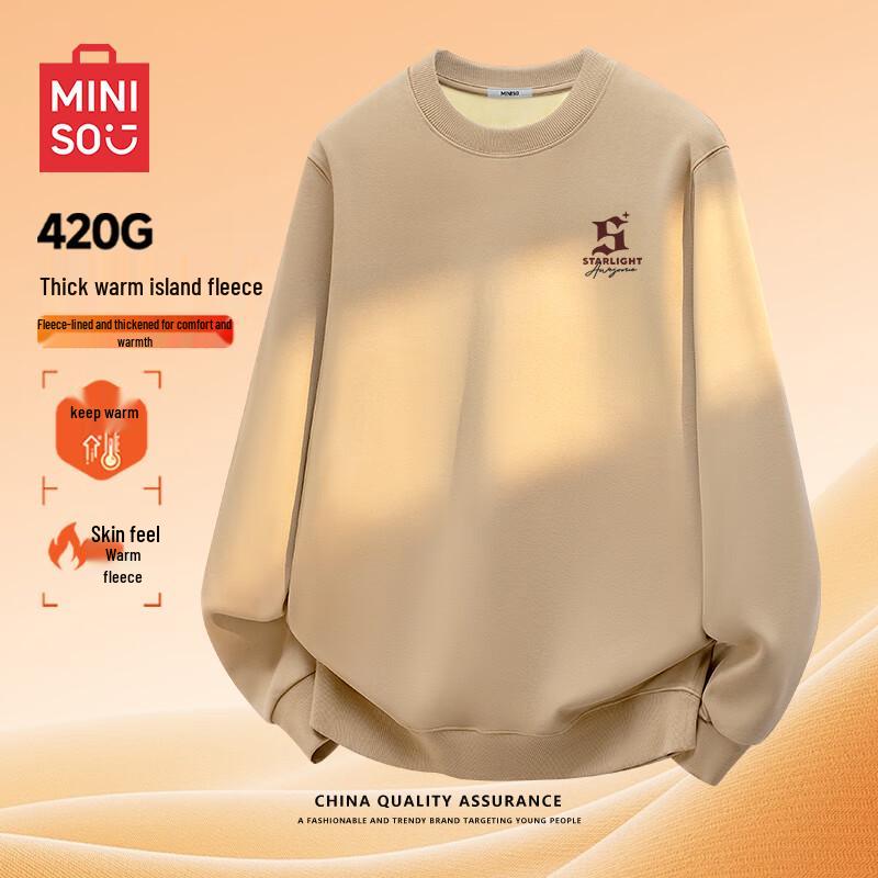 MINISO Herr Rundhals Pullover Sweatshirt