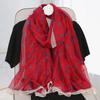 New  Silk Scarf Female Fashion Beach Pashmina Bufanda Folral Women Shawl Wraps Bandana Ladies Scarves Large Foulard Echarpe