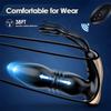 Double-ring Telescopic Prostate Massager Remote Control  Lock Ring Vibrator Sex Toys for Men Women