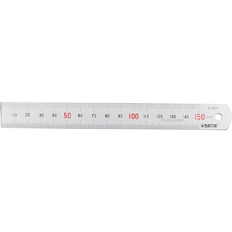 SATA Steel Straight Ruler