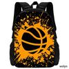 Basketball Basketball School Bag High Definition Printing Multifunctional Cross-Border Backpack