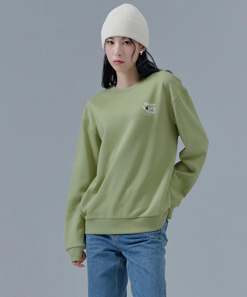 CHASECULT Unisex Chest Graphic Fleece Sweatshirt-Cfzu5106C0H