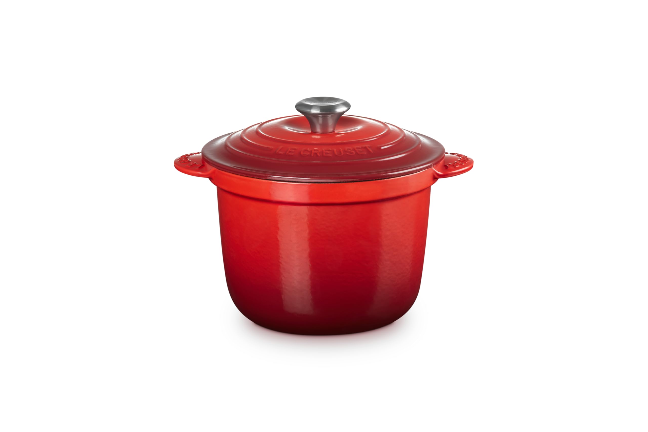

Le Creuset Cast Iron Enamel Pot Cocotte Every 20 Cherry Red Gas IH Oven Dishwasher Safe Japanese Two-Handled [Official Product]