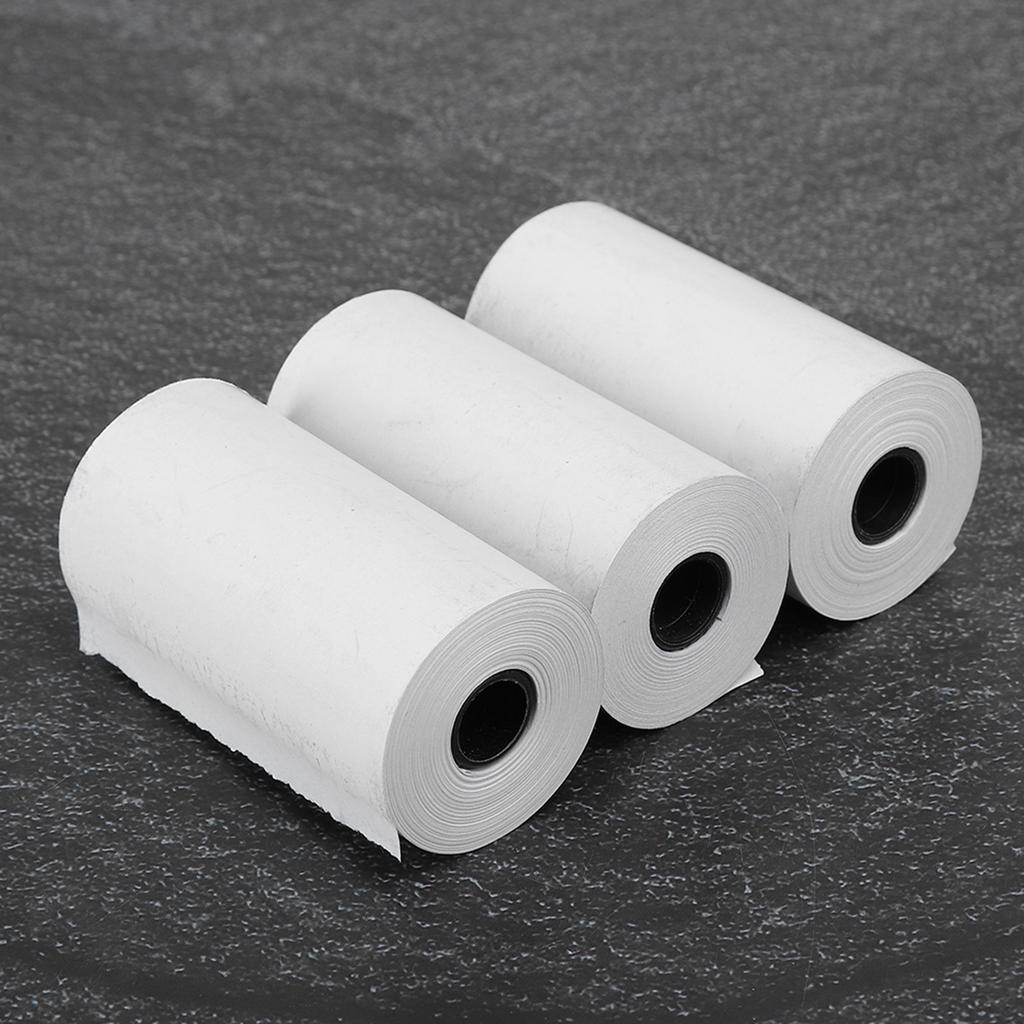 3PCs Thermal Paper Printing Machine Accessories Waterproof 57MM for Peripage Printer
