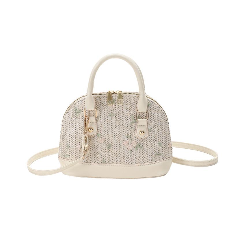 Damenhandtasche neue Mode Handtasche ethnischer Stil Muscheltasche ausländischer Stil Umhängetasche lässig vielseitig Umhängetasche Trend