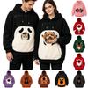 Sweatshirt à Manches Longues Unisexe avec Poche pour Animal de Compagnie et Chien, Coupe Ample Chaud Décontracté Pull