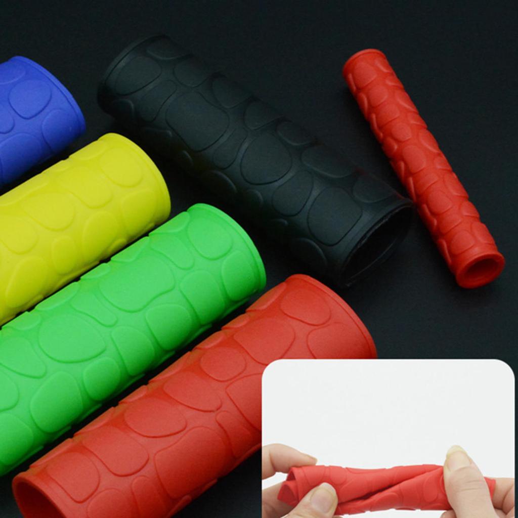 Non-slip Rubber Grip Glove Motorcycle Handle Cover Universal Heat Shrinkable Grip Cover Sleeve Handlebar Covers Accessories