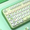 142Keys DIY Keycaps Replacement Green Frog PBT Keycaps for Game Mechanical Keyboards Switches Cartoon