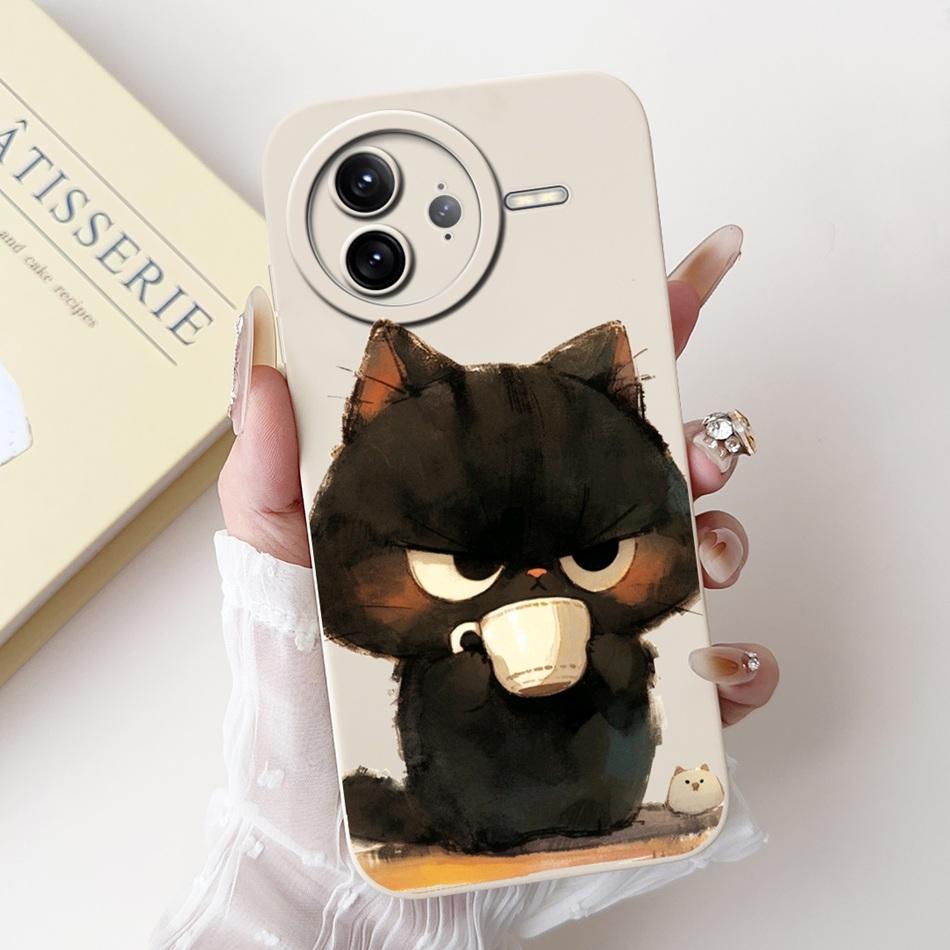For Xiaomi Poco F7 Ultra / Poco F7 Pro Cute Cat Panda Cartoon Phone Case For Poco F7ultra F7Pro Soft Silicone Shockproof Cases