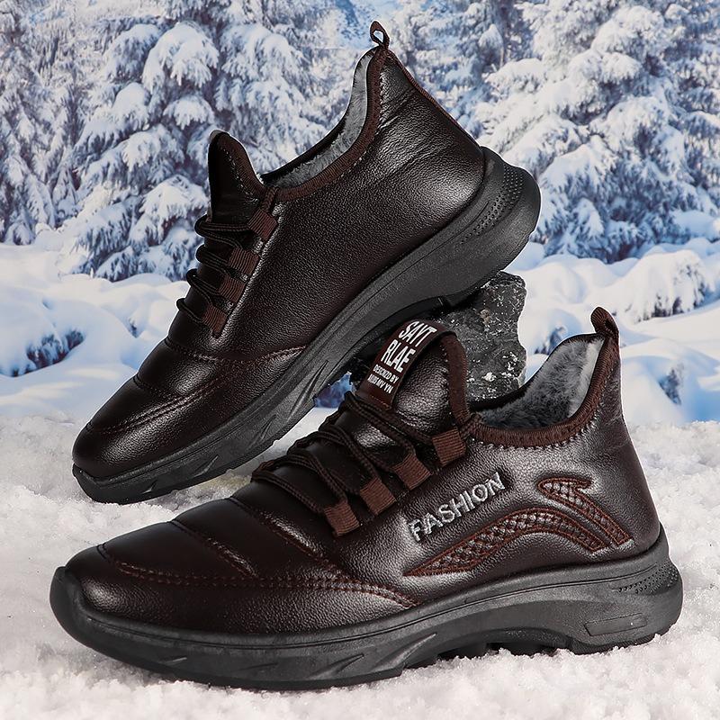 Scarpe Invernali da Uomo Sneakers Casual Slip-On Calde ed Eleganti con Scarpe Leggere