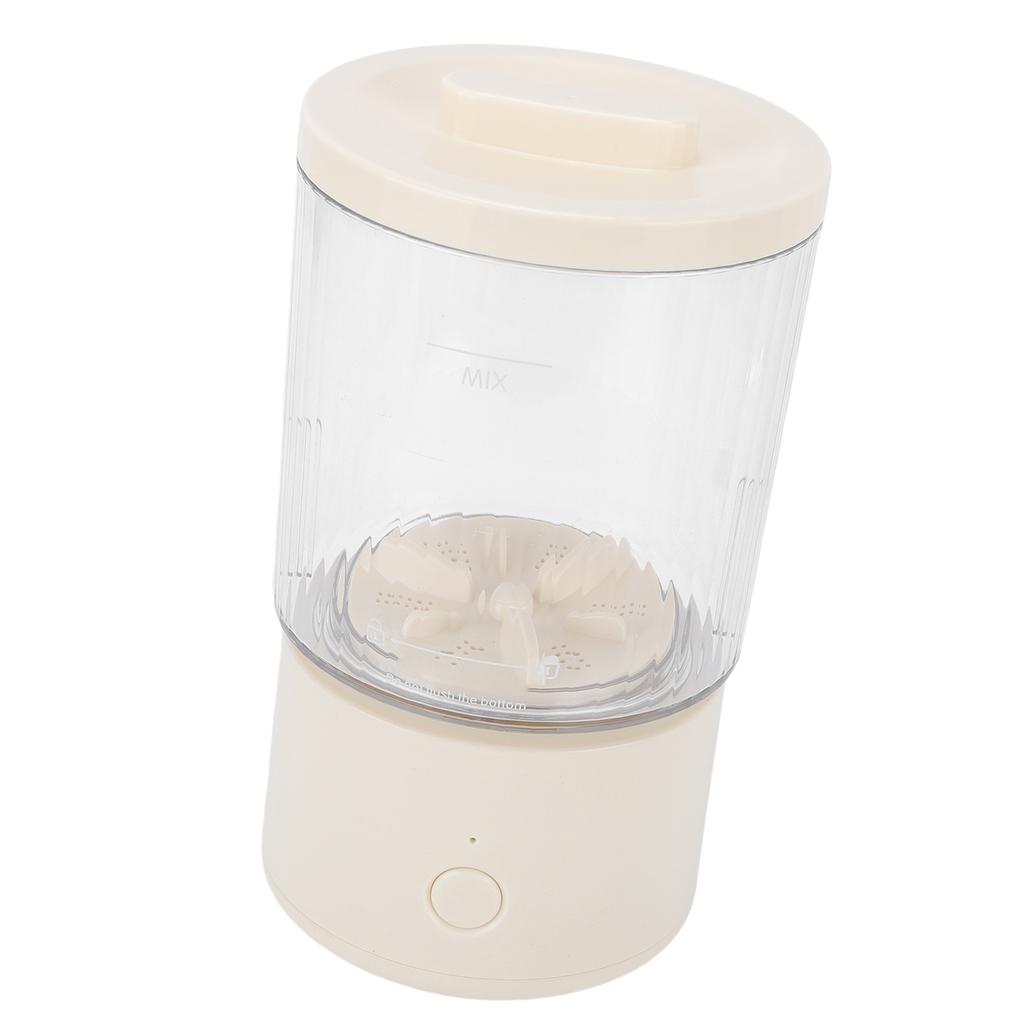 Underwear Washing Machine 1600ml Quiet Rechargeable Portable Washing Machine Laundry Washer for Travel Apartment Dorm
