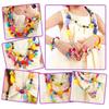 1008/508 Pieces Girl Beads Jewelry Making Kit DIY Handmade Toy Accessory Necklace Bracelet Creative Crafts Toys Christmas Gifts