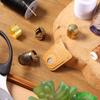 Hand-Working Sewing Thimble, Leathers Coin Finger Protectors, Sewing Thimble Rings Adjustable Metal Finger Shield Rings,