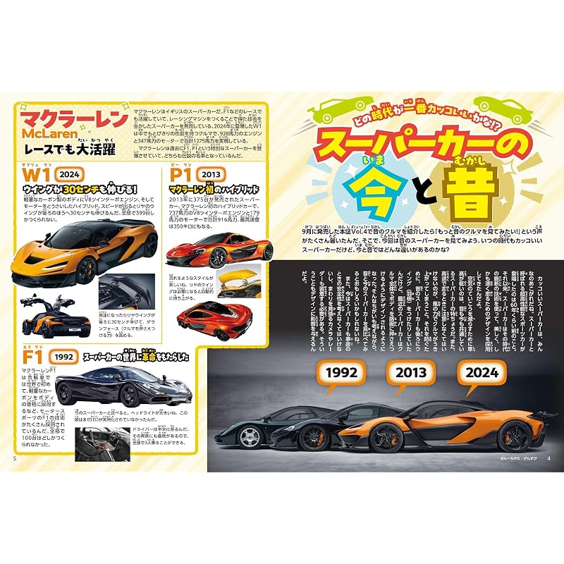 Motor Fan for KIDS: Everything About Cars Vol. 5 [Special Appendix] Poster Calendar (Motor Fan Special Edition)