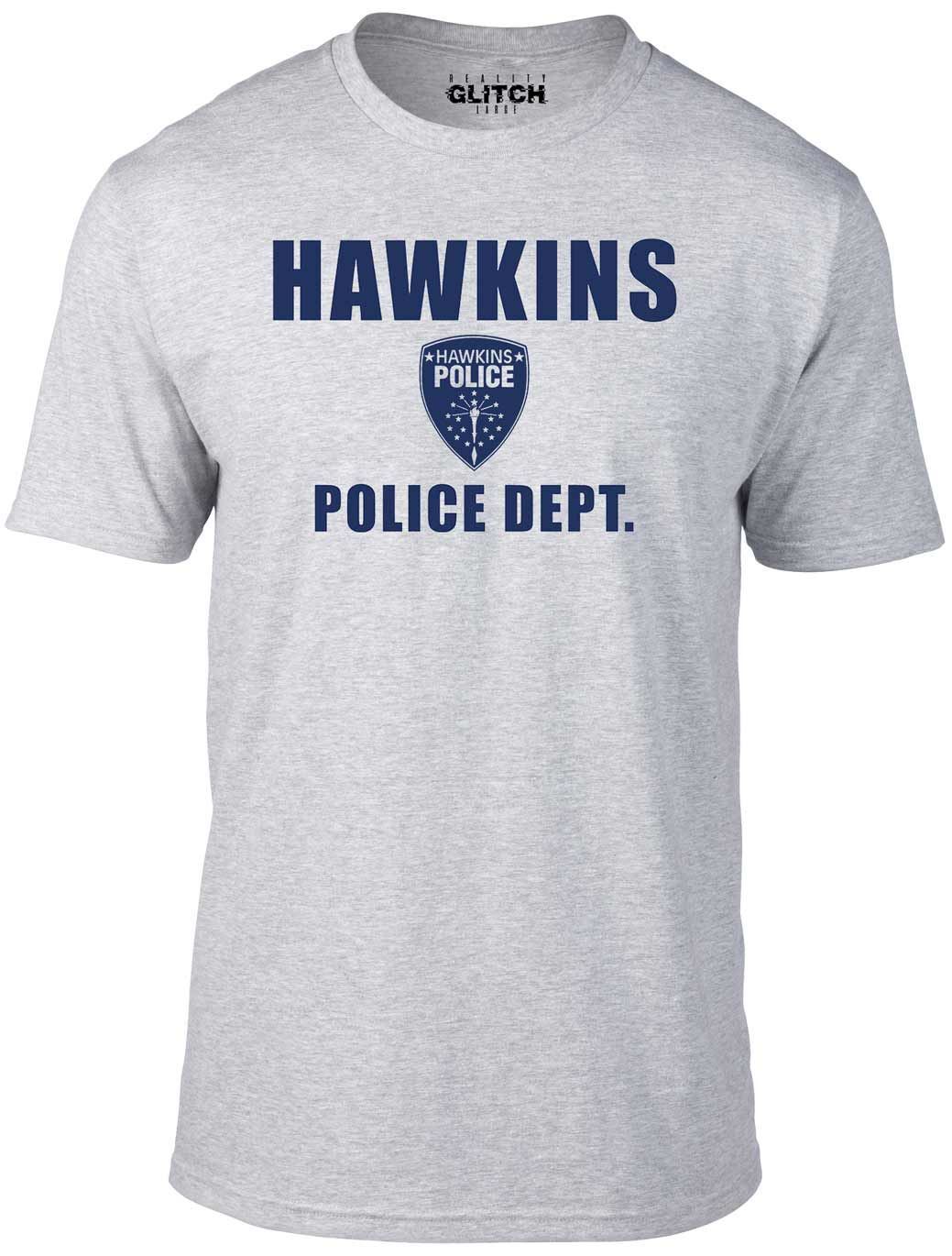 Hawkins Police Department Men s T-Shirt Mens Womens Tees Top - Inspired Will Eleven S
