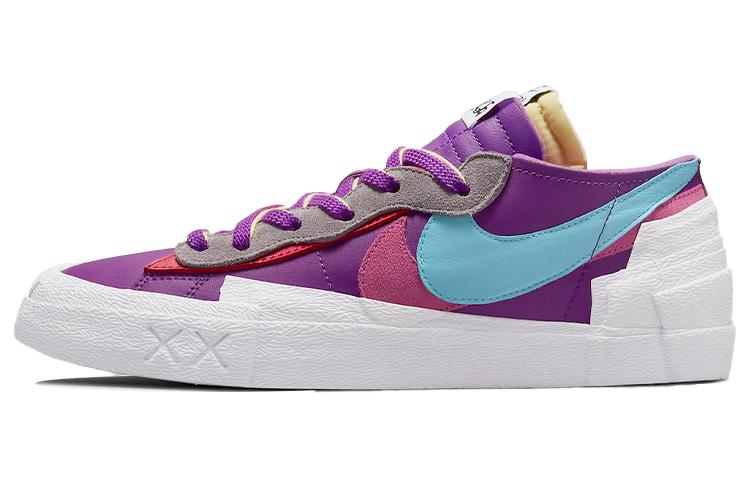 Nike X Sacai X Kaws Blazer Low  Purple Dusk  DM7901-500