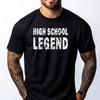 High School Legend Oversized T Shirt Men Band Tshirts Graphic T Shirt Comfortable Tshirts Printing Camiseta